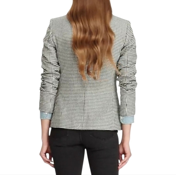 NEW, Ralph Lauren Black & White Houndstooth Blazer 16 - Picture 7 of 10